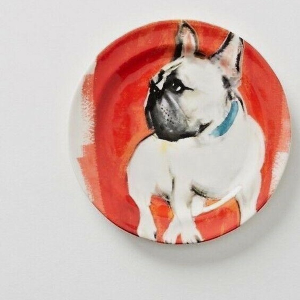 Sally Muir for Anthropologie Dog-A-Day Dessert Plate